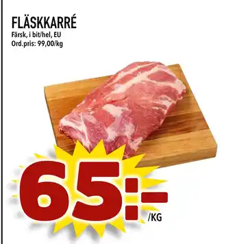 Din Mat FLÄSKKARRÉ erbjuda
