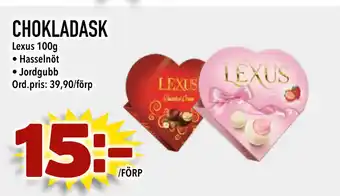 Din Mat CHOKLADASK erbjuda