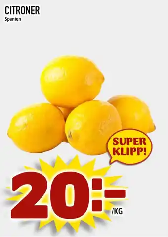 Nya Pulsen CITRONER erbjuda