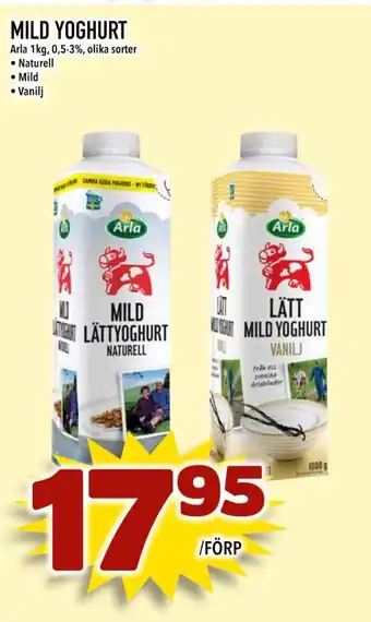 Nya Pulsen MILD YOGHURT erbjuda