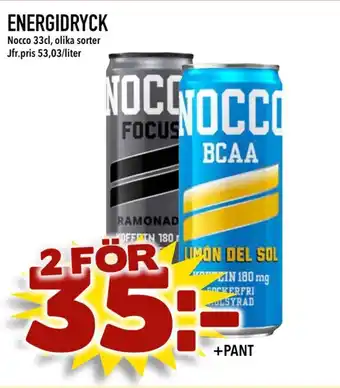 Nya Pulsen ENERGIDRYCK erbjuda