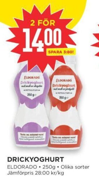 Willys Drickyoghurt erbjuda