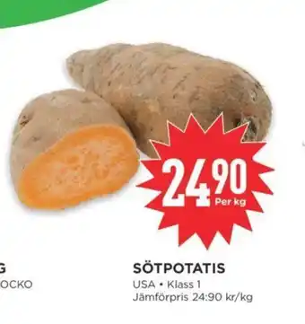 Willys Sötpotatis 1kg erbjuda