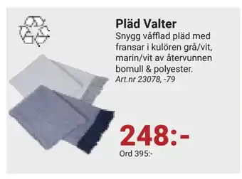 Erlandsons Brygga Pläd Valter erbjuda