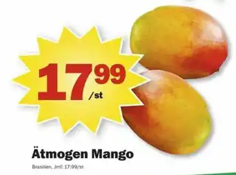 Pekås Ätmogen Mango erbjuda