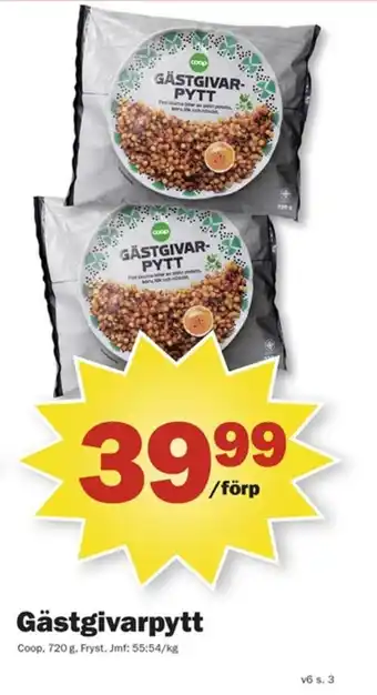 Pekås Coop färdigrätter erbjuda