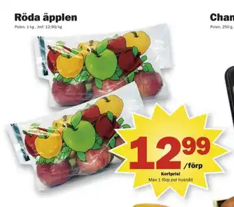 Pekås Coop äpplen erbjuda