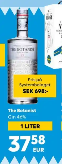 Border Shop The botanist gin erbjuda
