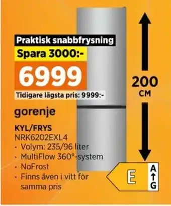 Power KYL/FRYS NRK6202EXL4 erbjuda