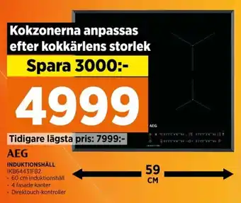 Power INDUKTIONSHÄLL IKB64431FB2 erbjuda