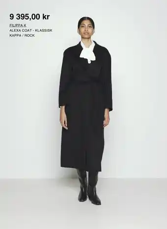 Zalando FILIPPA K ALEXA COAT - KLASSISK KAPPA / ROCK erbjuda