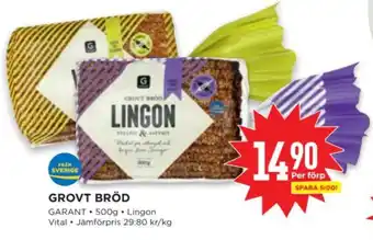 Willys GROVT BRÖD erbjuda