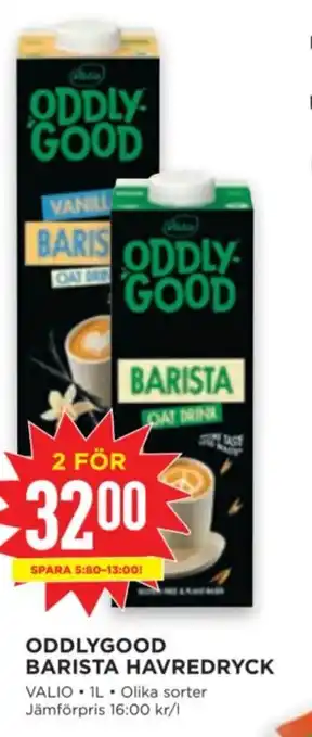 Willys ODDLYGOOD BARISTA HAVREDRYCK erbjuda