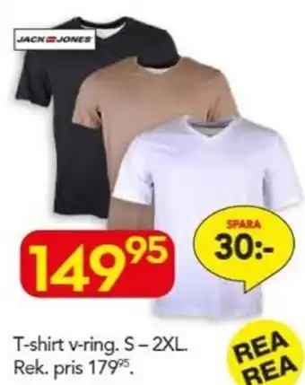 Bo Ohlsson T-shirt v-ring. S-2XL erbjuda
