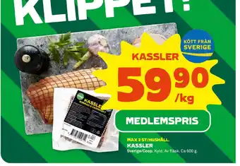 Coop Forum KASSLER erbjuda
