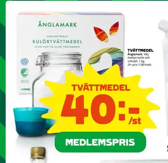 Coop Forum TVÄTTMEDEL erbjuda