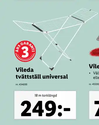 Lidl Vileda tvättställ universal erbjuda