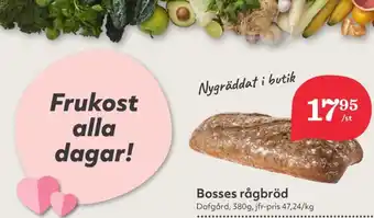 Hemköp Dafgårds butiksbakat matbröd erbjuda