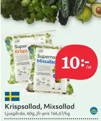 Hemköp Ljusgårda sallat erbjuda