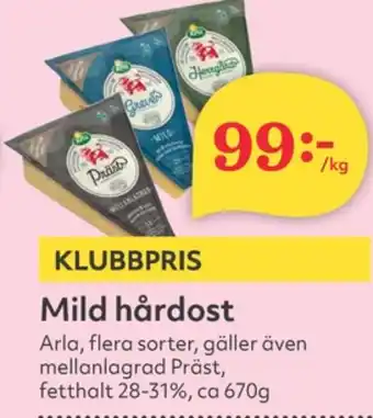 Hemköp Arla grevé erbjuda