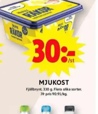 ICA Maxi Fjällbrynt mjukost erbjuda