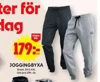 ICA Maxi Grant joggingbyxor erbjuda