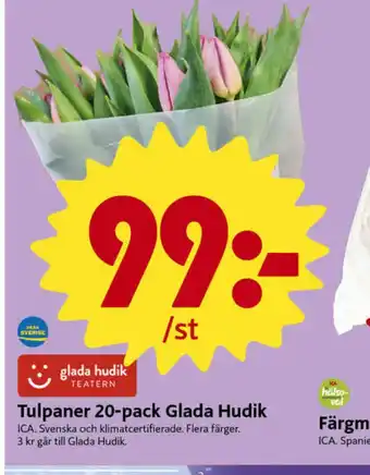 ICA Nära Ica blommor erbjuda