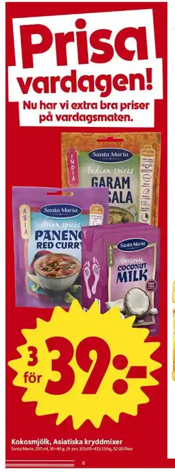 ICA Nära Santa maria kryddmix erbjuda