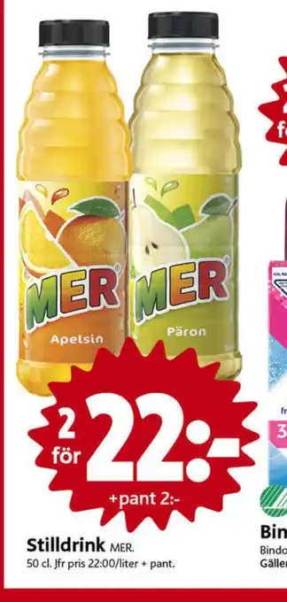 Mer stilldrink