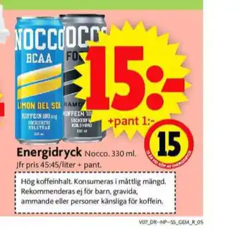ICA Supermarket Focus ramonade focus ramonade energidryck erbjuda