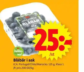 ICA Supermarket Ica blåbär erbjuda