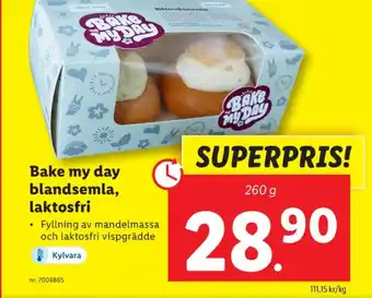 Lidl Bake my day butiksbakat kaffebröd erbjuda