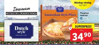Lidl Dutch style pizza erbjuda