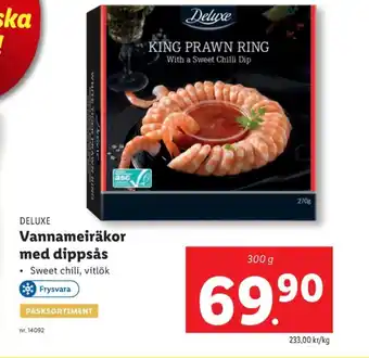 Lidl Deluxe vannameiräkor erbjuda