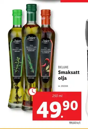 Lidl Deluxe olivolja erbjuda