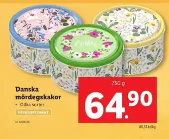 Lidl Deluxe småkakor erbjuda