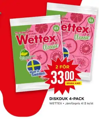 Wettex diskdukar
