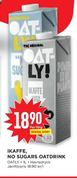 Willys Hemma Oatly ikaffe havredryck erbjuda