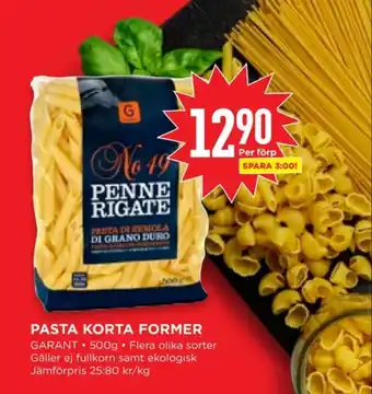 Willys Hemma Garant pasta sorterad erbjuda
