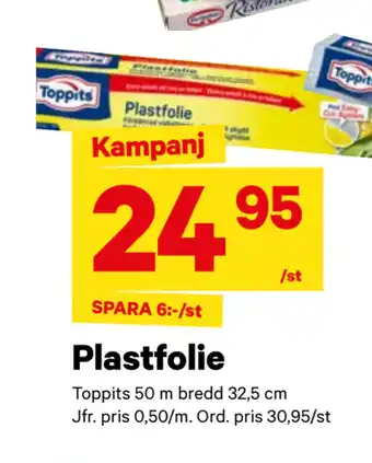 City Gross Plastfolie erbjuda