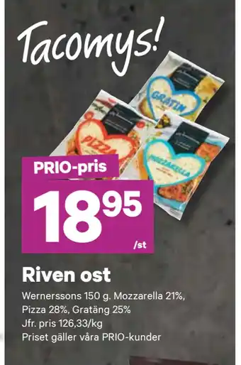 City Gross Riven ost erbjuda