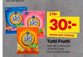 City Gross Tutti Frutti erbjuda