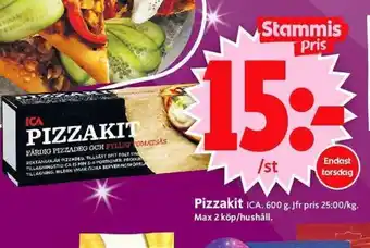 ICA Supermarket Pizzakit erbjuda