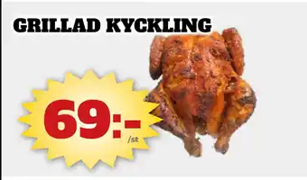 Bonum Matmarknad GRILLAD KYCKLING erbjuda