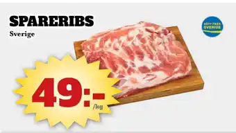 Bonum Matmarknad SPARERIBS erbjuda