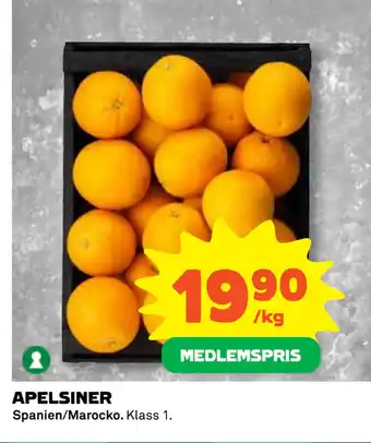 Coop Daglivs APELSINER erbjuda