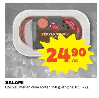 Coop Daglivs SALAMI erbjuda