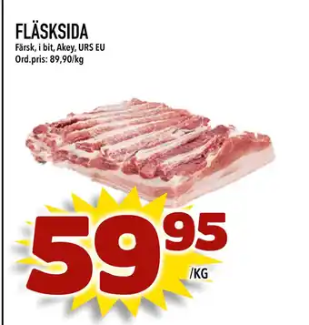Din Mat FLÄSKSIDA erbjuda