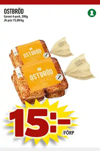 Din Mat OSTBRÖD erbjuda