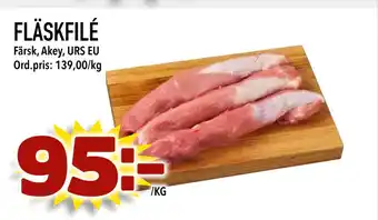 Din Mat FLÄSKFILÉ erbjuda